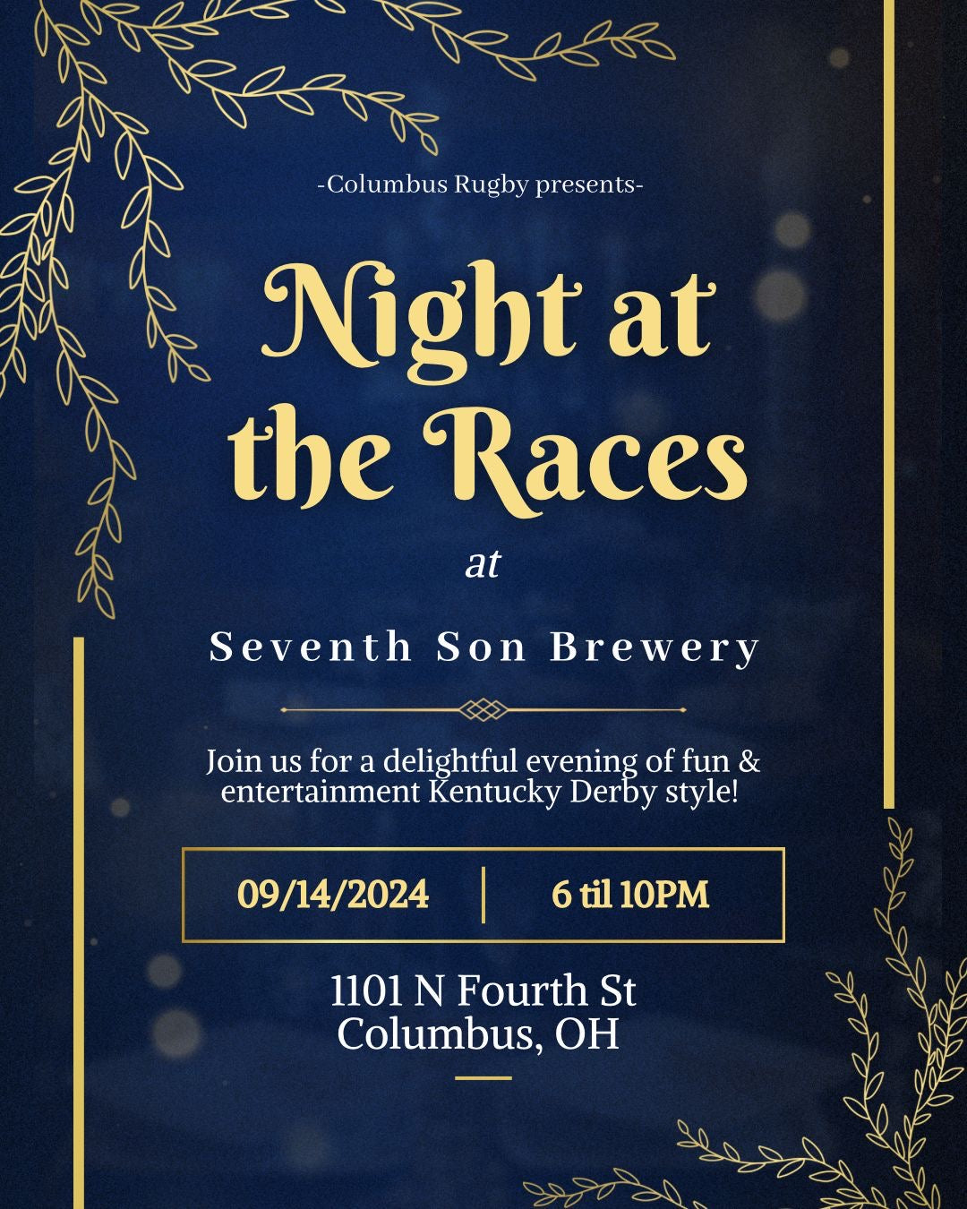 Night at the Races Fundraiser Entry Ticket